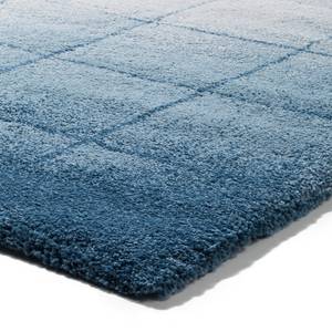 Hoogpolig tapijt Beau Cosy textielmix - blauw/grijs - 120x170cm