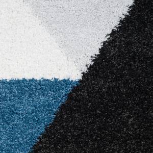 Tapis Beau Cosy Tissu mélangé - Gris / Bleu - 160 x 230 cm