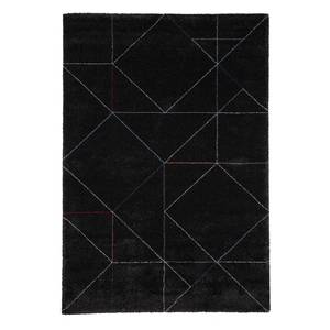 Tapis Beau Cosy Tissu mélangé - Noir - 140 x 200 cm