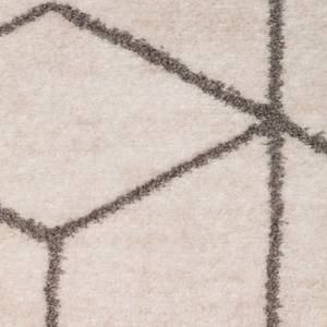 Hoogpolig tapijt Opus textielmix - Crème - 200 x 290 cm