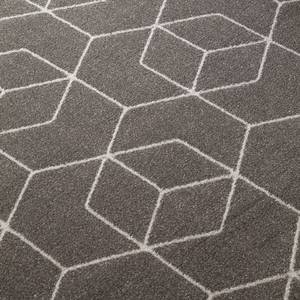 Hoogpolig tapijt Opus textielmix - Grijs - 200 x 290 cm