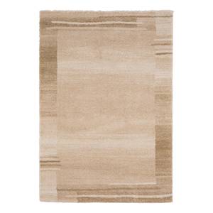 Hoogpolig tapijt Umbria Cosy textielmix - beige/zwart