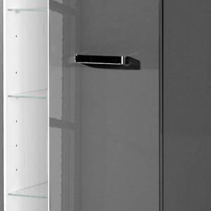 Armoire Ancona I Gris brillant / Gris graphite