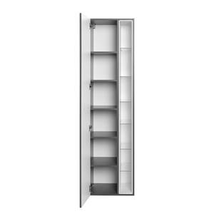 Armoire Ancona I Gris brillant / Gris graphite