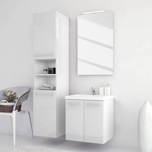 Armoire colonne Elva Blanc