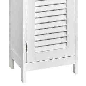 Hoge kast Quickset 928 wit - Scharnieren links