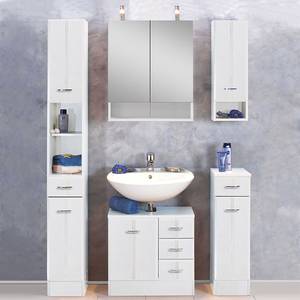 Armoire Lund Blanc - 2 portes