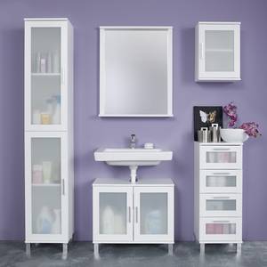 Armoire colonne Orlando Blanc