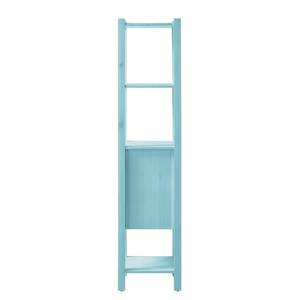 Armoire colonne Paulina Pin massif - Turquoise