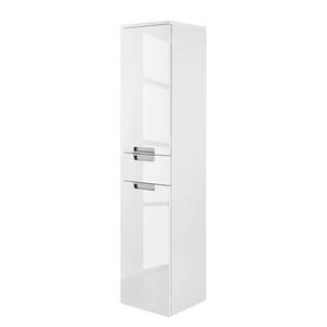 Armoire haute Romana Blanc brillant - Blanc brillant