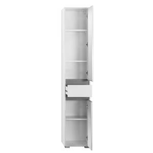 Armoire de toilette  SOL 5 articles Blanc brillant / Blanc