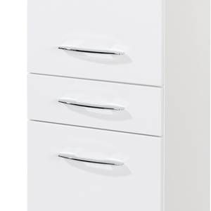 Armoire colonne Florida Blanc brillant / Blanc