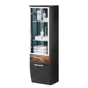 Armoire-colonne Vibrant Anthracite / Noisette