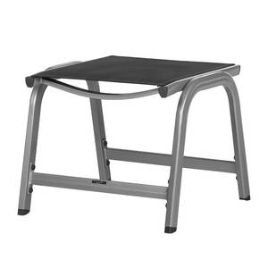 Hocker Basic Plus Silber/Anthrazit