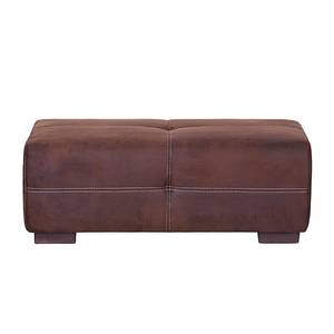 Hocker Emilio bruine antiek lerenlook