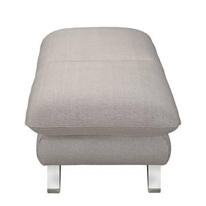 Hocker Enzo beige structuurstof