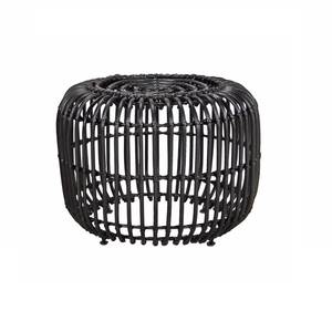 Hocker Feeny Rattan - Schwarz