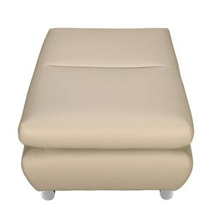 Hocker Masca Echtleder Beige