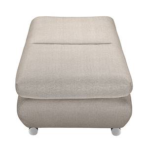 Hocker Masca beige structuurstof