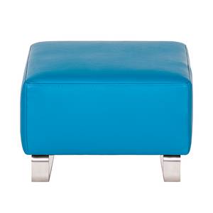 Hocker Newtown Echtleder Petrol