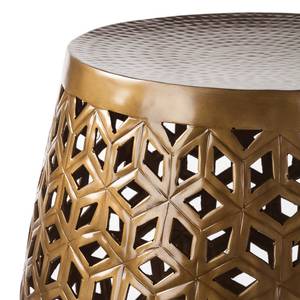 Hocker Nibelle Aluminium - Gold