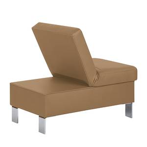 Hocker Peillon Echtleder Cognac