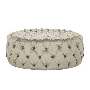 Hocker Pradera Samt Beige