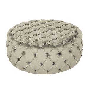 Hocker Pradera fluweel beige