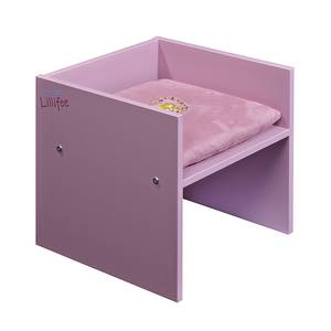 Sgabello Prinzessin Lillifee Rosa - Con cuscino di seduta