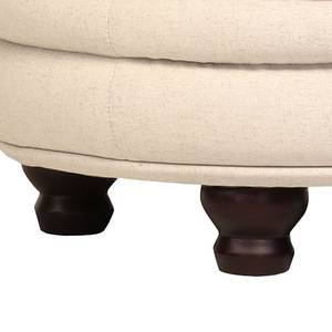 Sgabello rokko tessuto beige