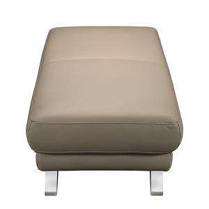 Hocker Silvano Kunstleder Taupe