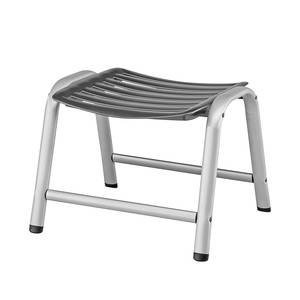 Hocker Wave Silber/Anthrazit