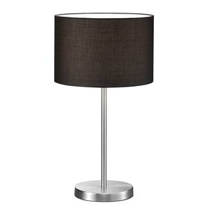 Lampe de chevet Nickel 1 ampoule Noir