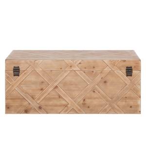 Holztruhe Souillac Eiche massiv - Breite: 100 cm