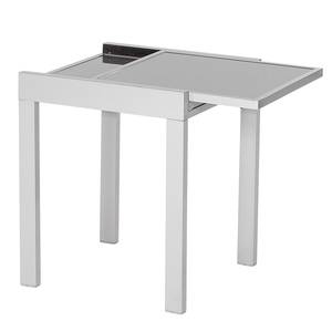 Table de jardin Iwate (extensible) Aluminium / Verre