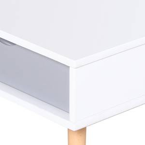 Salontafel Stan wit/grijs