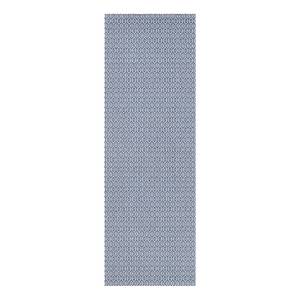 Tapis intérieur/extérieur Coin Fibre synthétique - Bleu ciel