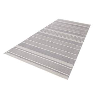 Tapis intérieur/extérieur Strap Fibre synthétique - Gris