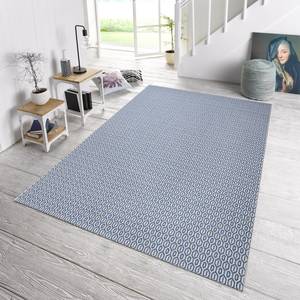 Tapis intérieur/extérieur Coin Fibre synthétique - Bleu ciel - 140 x 200 cm