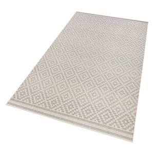 Tapis intérieur/extérieur Raute Fibres synthétiques - Blanc / Gris - 160 x 230 cm