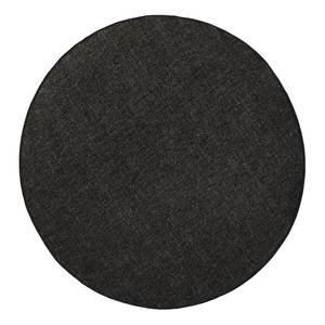 Tapis long intérieur/extérieur Mosta Fibres synthétiques - Noir - Ø 200 cm