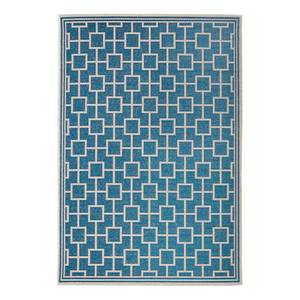 Tapis d'intérieur et d'extérieur Bay Fibres synthétiques - Bleu - 160 x 230 cm
