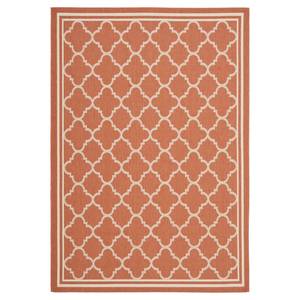 Tapis intérieur/extérieur Bleeker Terracotta / Crème - 122 x 171 cm - 120 x 180 cm