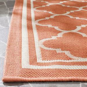 Tappeto da interno/esterno Bleeker Color terracotta/Color crema - Misure 161 x 232 cm - 160 x 230 cm