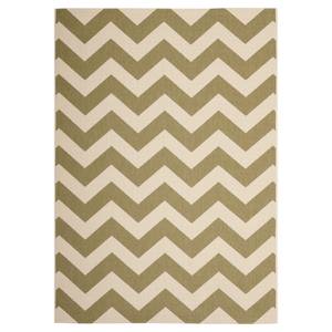 In-/outdoortapijt Chelsea groen/beige - 122x171cm - 120 x 180 cm