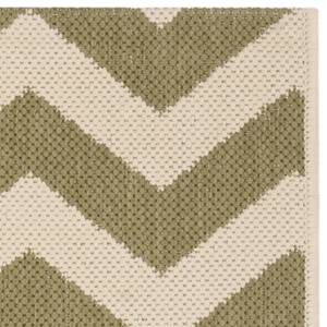 In-/outdoortapijt Chelsea groen/beige - 79x153cm - 90 x 150 cm