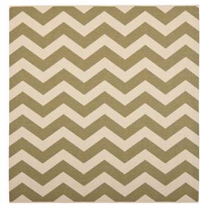 In-/outdoortapijt Chelsea groen/beige - afmetingen: 160x160cm - 160 x 160 cm