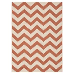 In-/Outdoorteppich Chelsea Terracotta/Beige - 122 x 171 cm - 120 x 180 cm