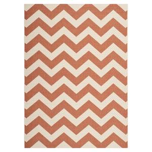 Tapis intérieur/extérieur Chelsea Terracotta / Beige - 161 x 232 cm - 160 x 230 cm