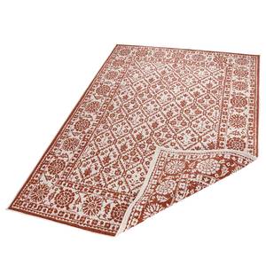 Tapis intérieur/extérieur Curacao Fibres synthétiques - Rouge brique - 200 x 290 cm